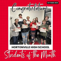 HHS Students of the month