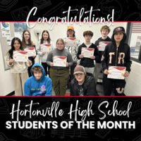 HHS Students of the month