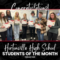 HHS Students of the month