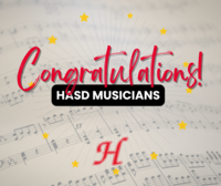 Congratulations HASD Musicians